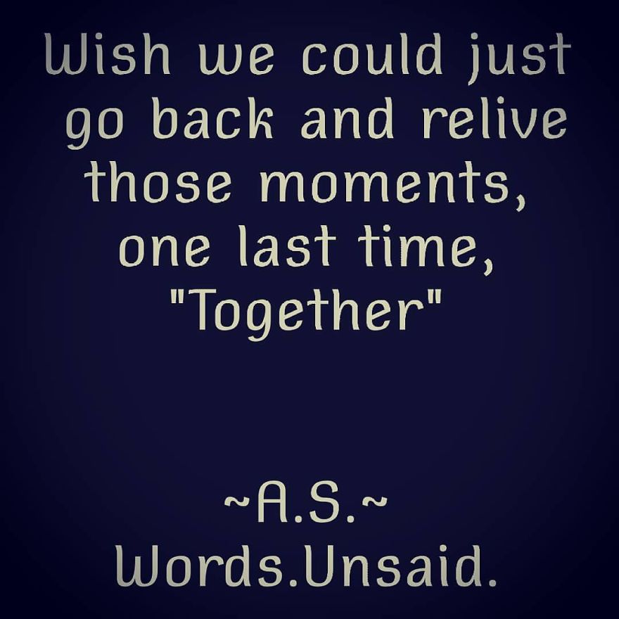 Words Unsaid