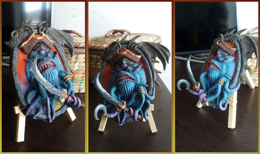 17 Hearthstone Sculptures Turned In To Relief Sculptures