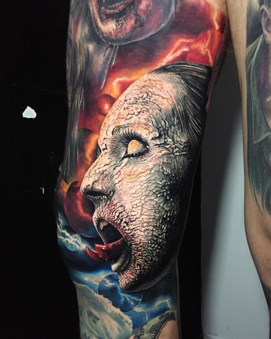 When A Tattoo Master Have Gold Hands: Unreal Tattoos With Almost Live Portraits When A Tattoo Master Have Gold Hands: Unreal Tattoos With Almost Live Portraits