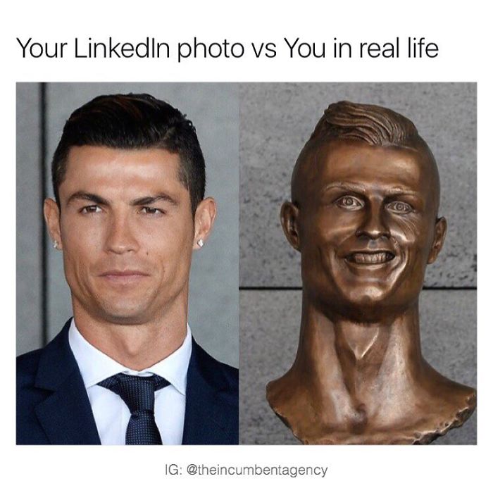 Your Linkedin Photo Vs You In Real Life