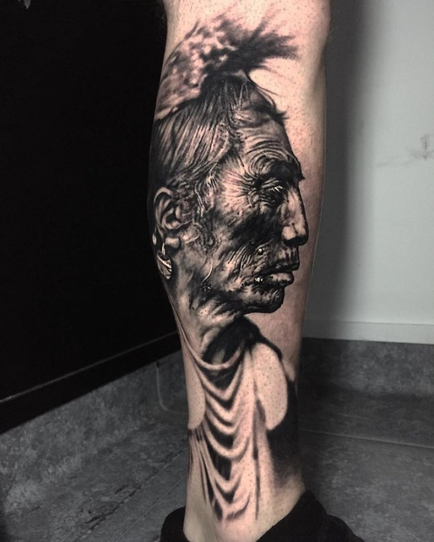 When A Tattoo Master Have Gold Hands: Unreal Tattoos With Almost Live Portraits When A Tattoo Master Have Gold Hands: Unreal Tattoos With Almost Live Portraits
