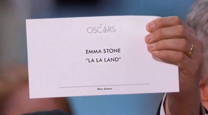 Oscars’ Epic Best Picture Fail Shows Why Typography Is So Important