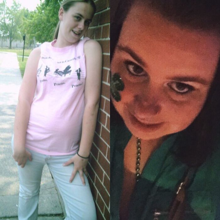 2007 To 2017! The Only Picture Of Me Smiling, And Wearing Pink, At That Age! Facing Anorexia, Depression, And Anxiety To Now, Still Fighting Those Demons But Winning More And More! I'm Now A College Graduate With Dreams To Work With Kids/teens With Mental Health Challenges! I Wasn't Even Expected To Graduate High School!