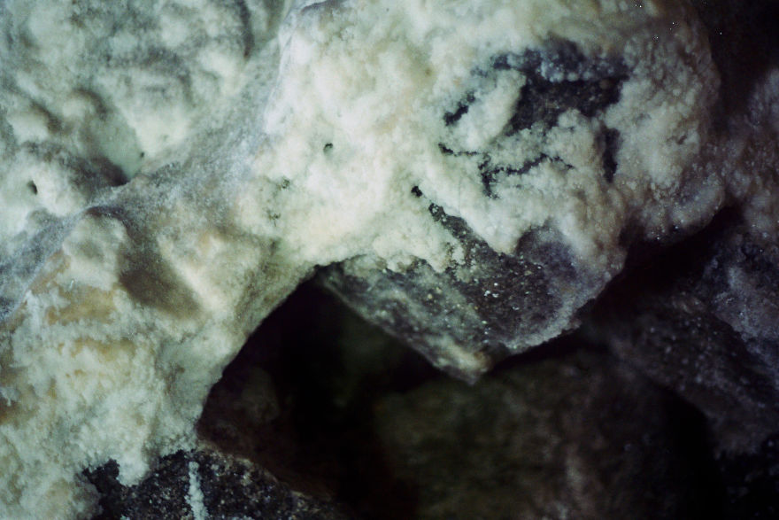 I Photographed Surfaces Of A Salt Mine In Romania To Relate Them To Poems Of My Crying Soul