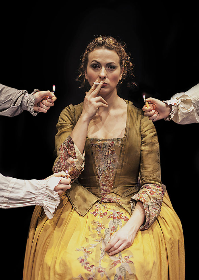 I Photograph The Imaginary Possibility Of Going Back In Time, At Neoclassical Age, Portraying Subjects That Use Objects Of Our Modernity