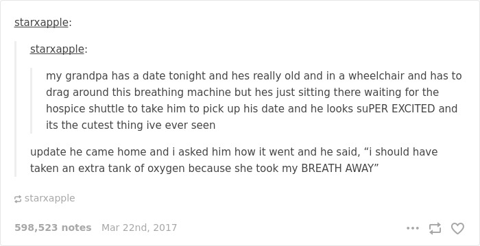 This Grandpa's Date Night