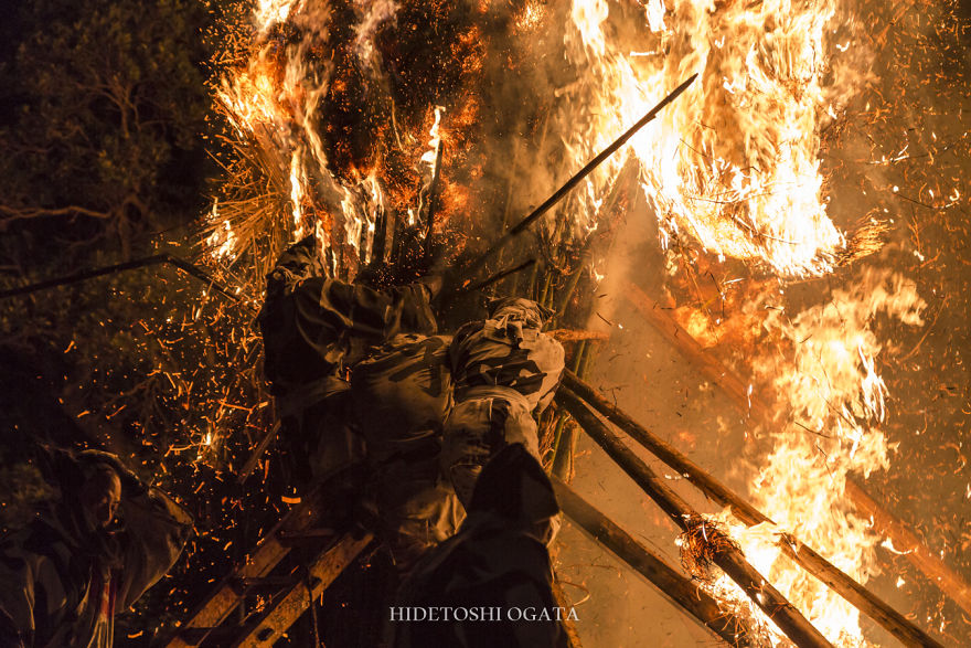 The Most Dangerous Fire Festival In Japan