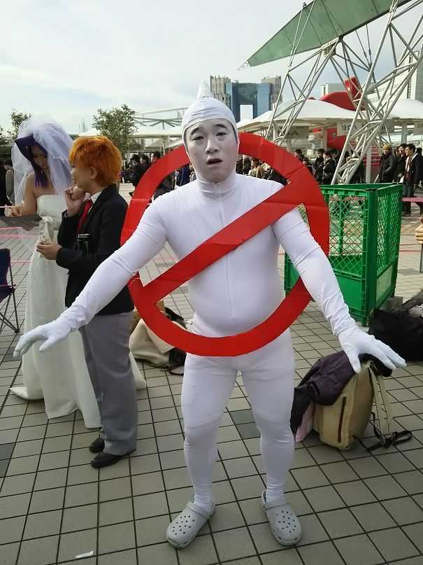 He Said He Was Going To Do A Ghostbusters Cosplay... Didn't Expect This