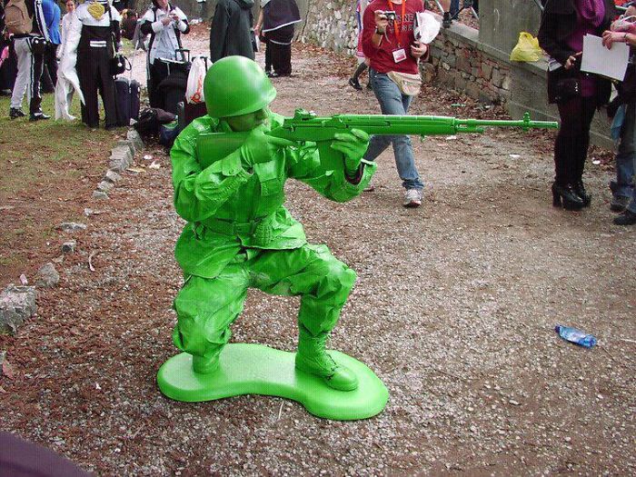 Disfraz de soldado de juguete
