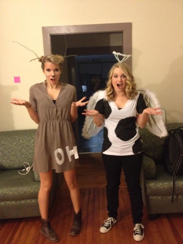 Oh Deer And Holy Cow Costumes