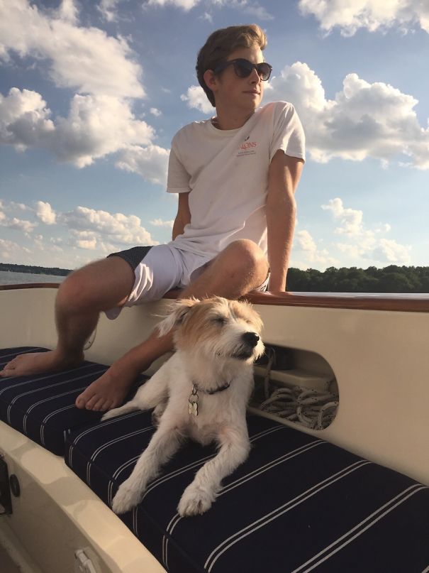 First Time Sailing With My Dog - We Were Nervous That He Would Be Scared