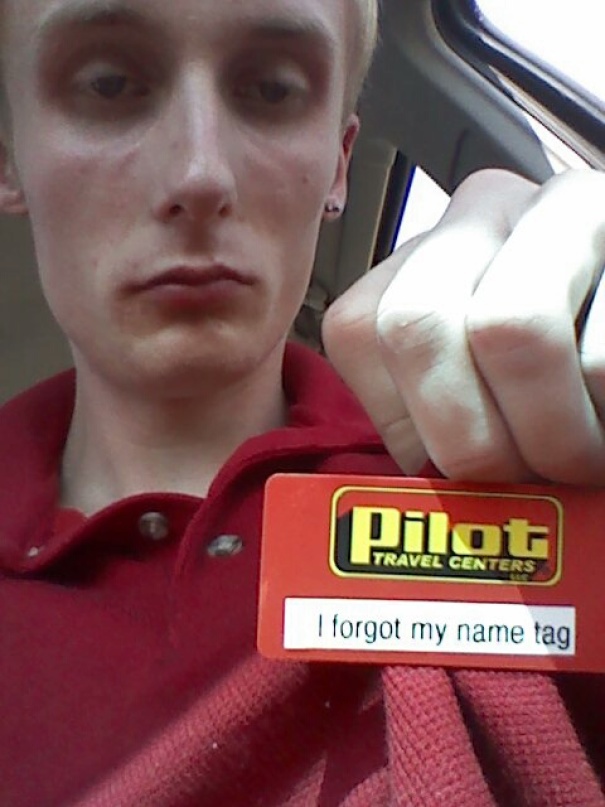 Apparently My Manager Got Fed Up With Me Forgetting My Name Tag