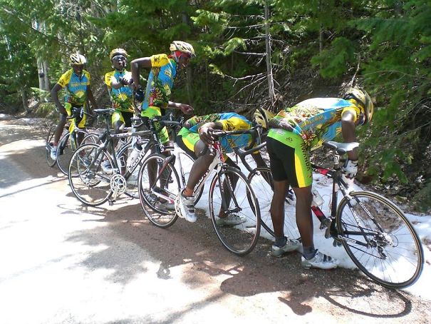 Team Rwanda See Snow For The First Ever Time
