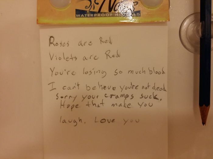 Left This Note For My Wife