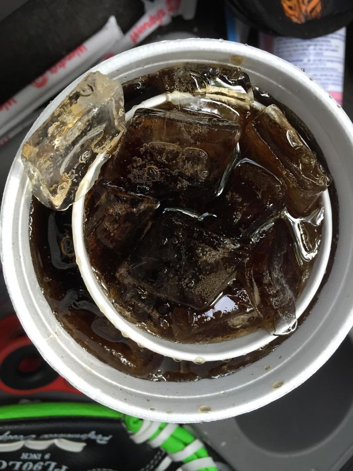 I Ordered A Coke With An Extra Cup For The Kids. This Is What I Got