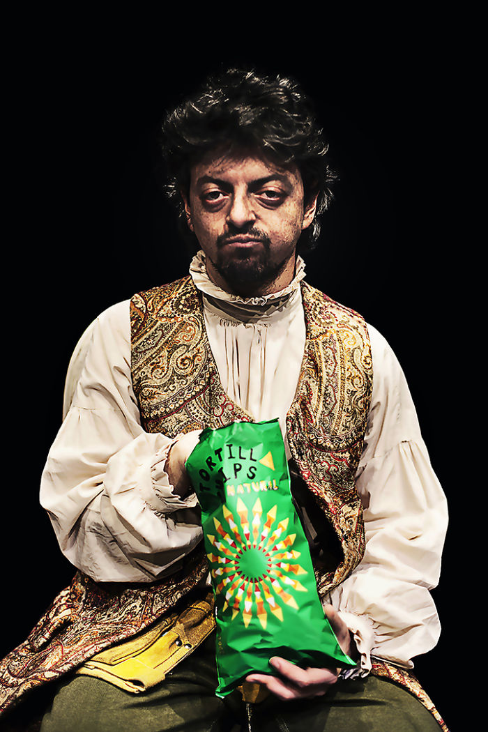 I Photograph The Imaginary Possibility Of Going Back In Time, At Neoclassical Age, Portraying Subjects That Use Objects Of Our Modernity