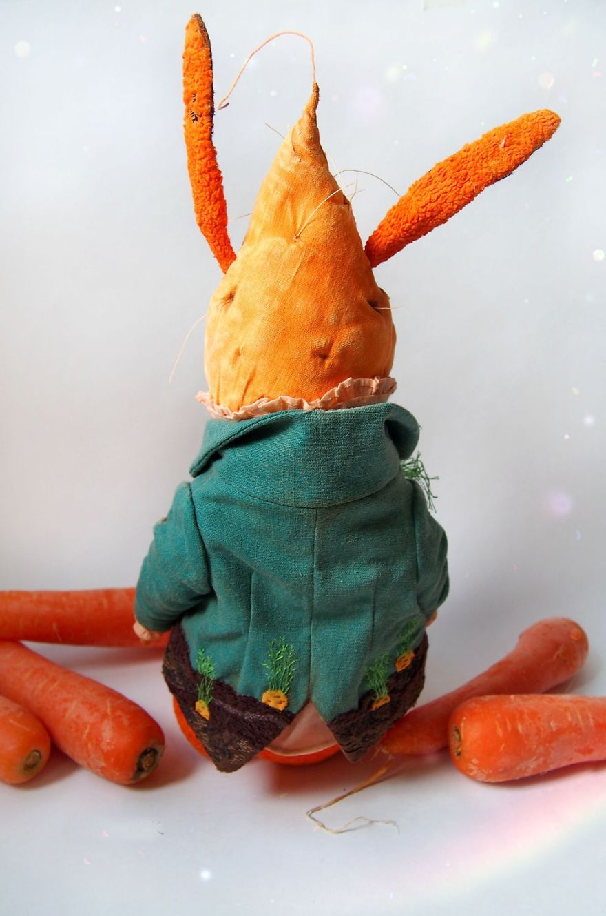 Unique Easter Dolls That Look Like They're Made Of Vegetables By Russian Artist