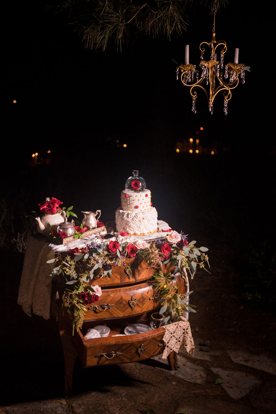 I Had A Beauty And The Beast Wedding Inspiration Photo Shoot!
