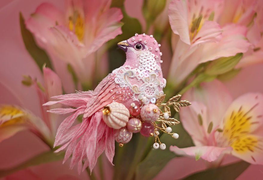 Birds Of Paradise By Russian Artist Julia Gorina