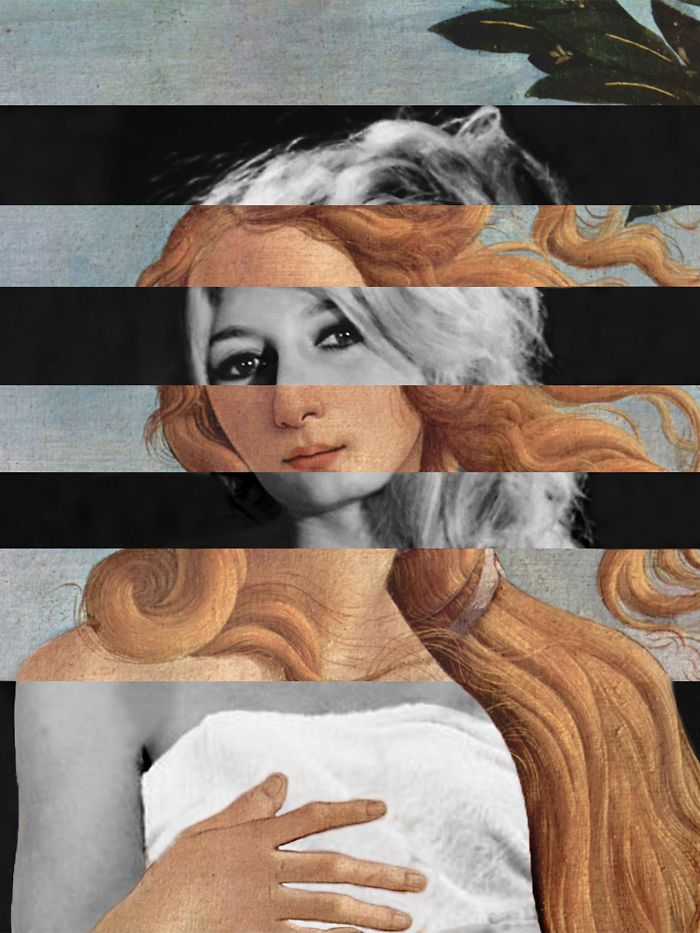 Botticelli's "venus" And Brigitte Bardot