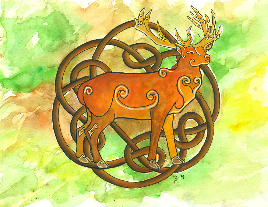 Celtic Stag