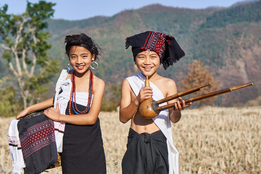 I Photograph Kids From Kuki Tribe In Northeast India