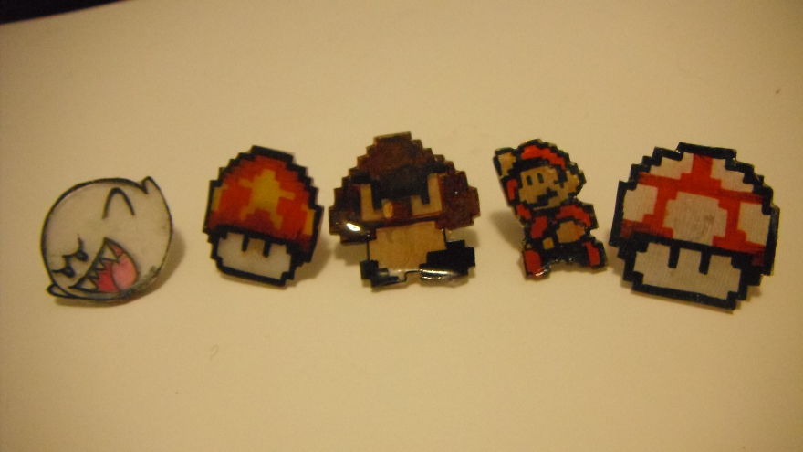 I Make Pins Based On My Favorite Cartoons
