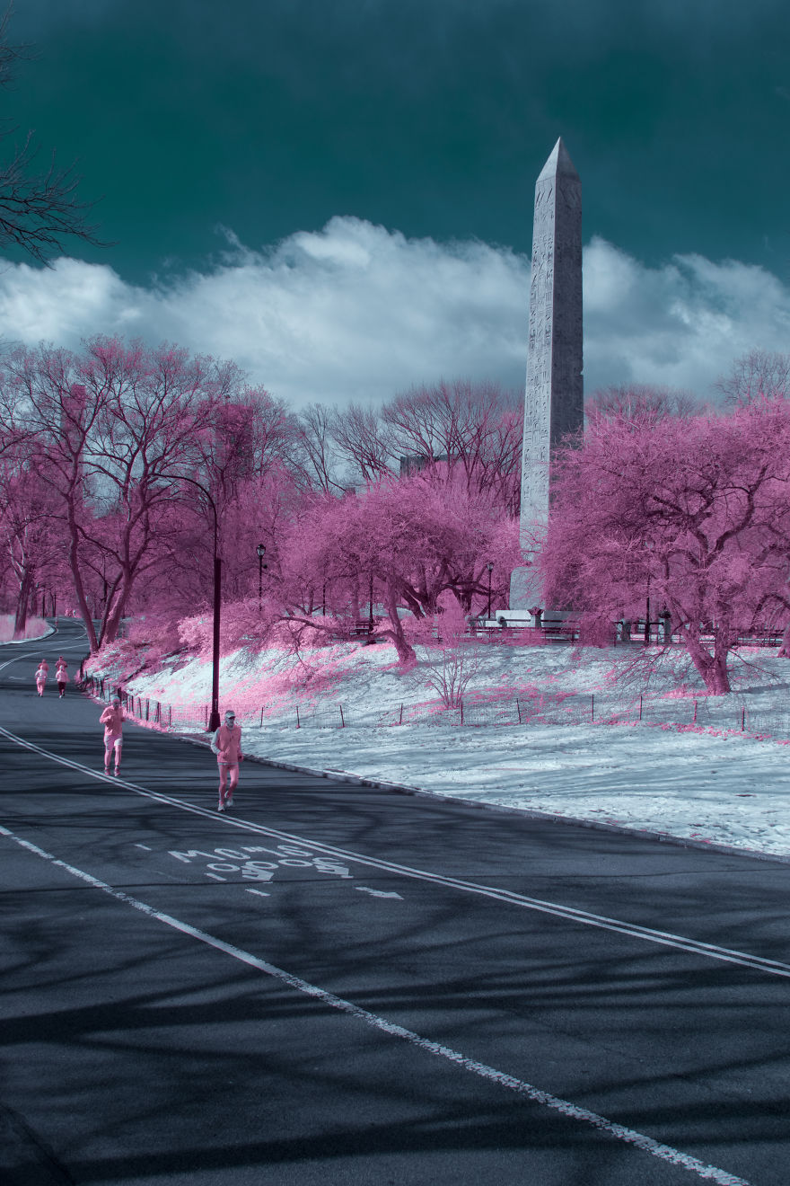 A Recent Infrared Photo Series. Nyc X Ir