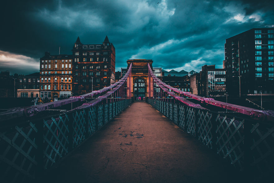 I Was Wandering Around The City Of Glasgow