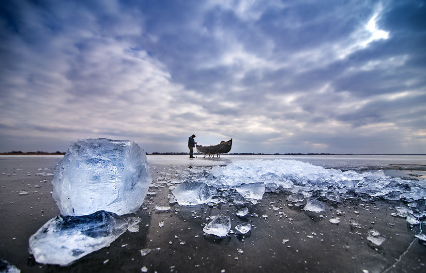 The Undiscovered Beauty Of Romania Expressed In Ice Fishing Pictures