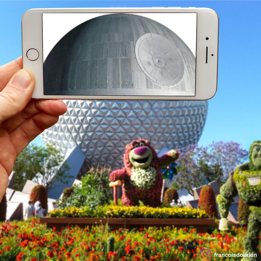 I Insert Star Wars Scenes Into Real Life Situations Using My Iphone