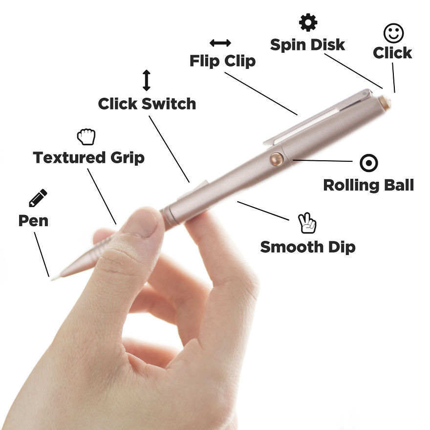 Fidgi Pen, The Latest Craze On Kickstarter!