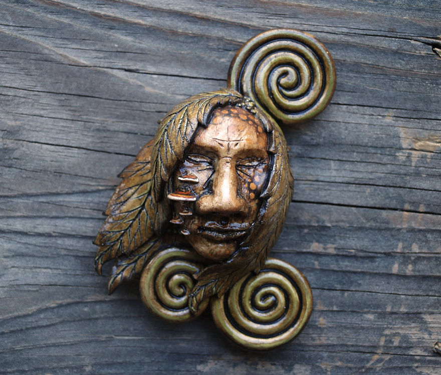 I Create These Earthy Refrigerator Magnets
