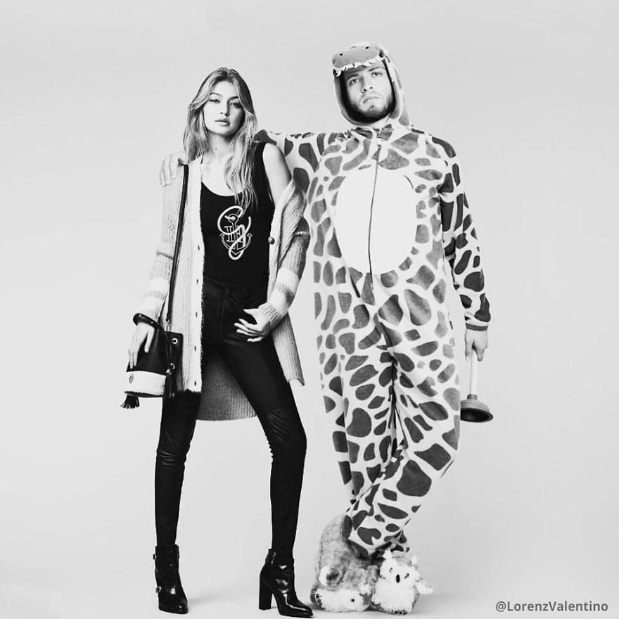 Guy Becomes Best Friends With Celebrities By Photoshopping Himself Into Their Pics (New Pics)