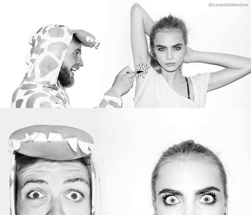 Guy Becomes Best Friends With Celebrities By Photoshopping Himself Into Their Pics (New Pics)