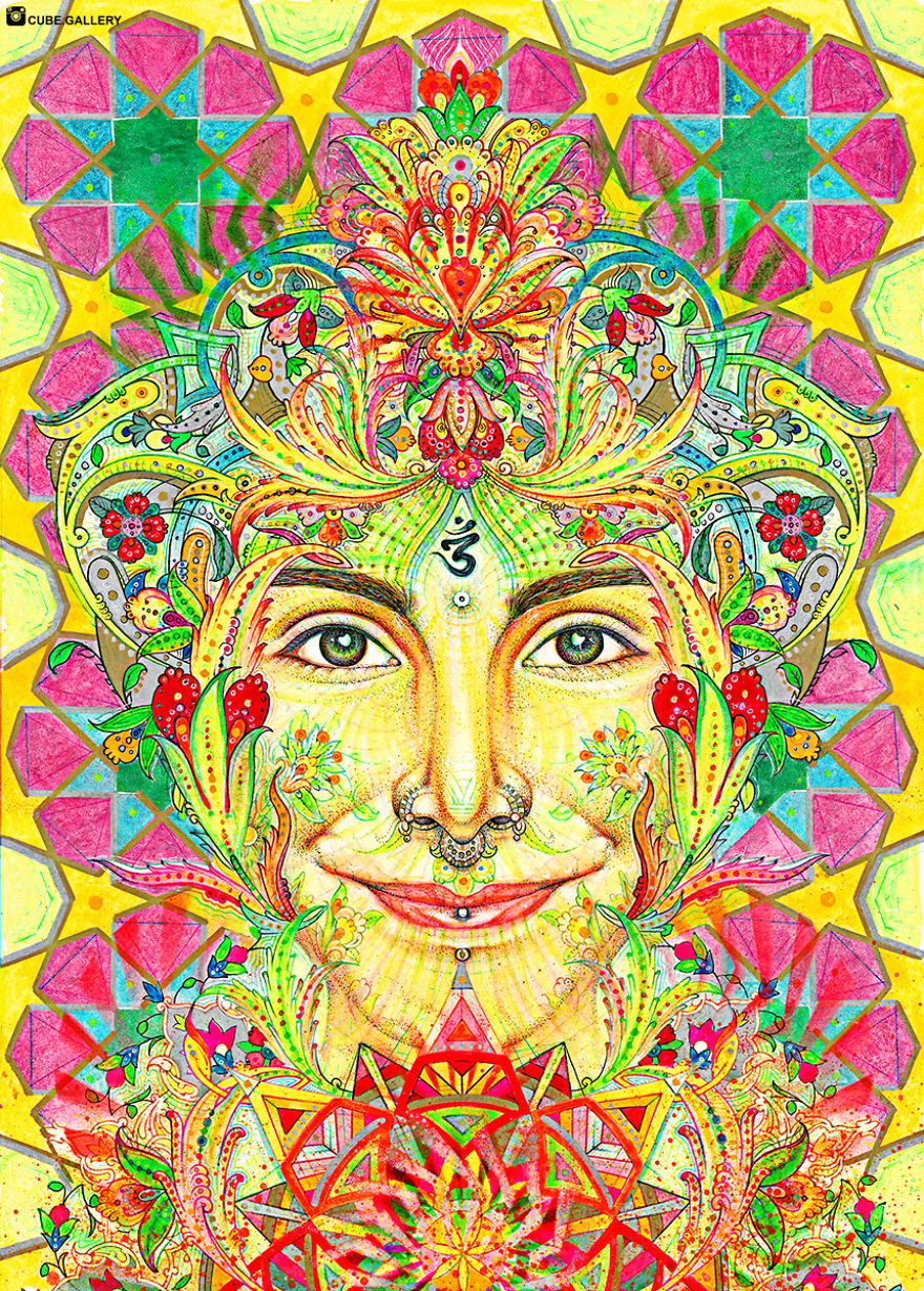 Some Hand Drawn Artworks Of Sina Irannejad.