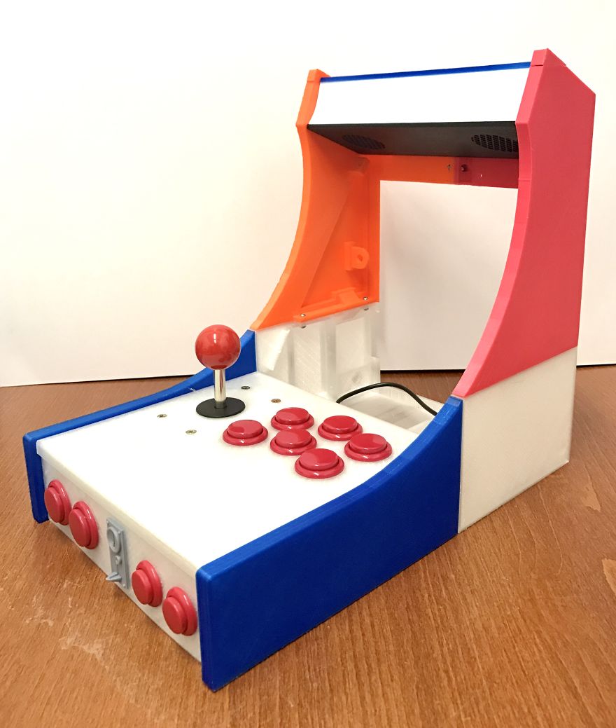 I 3D Printed My Own Bartop Arcade Machine