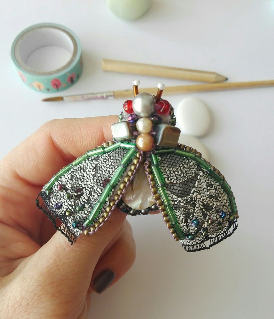 Urban Couture Insect Brooch