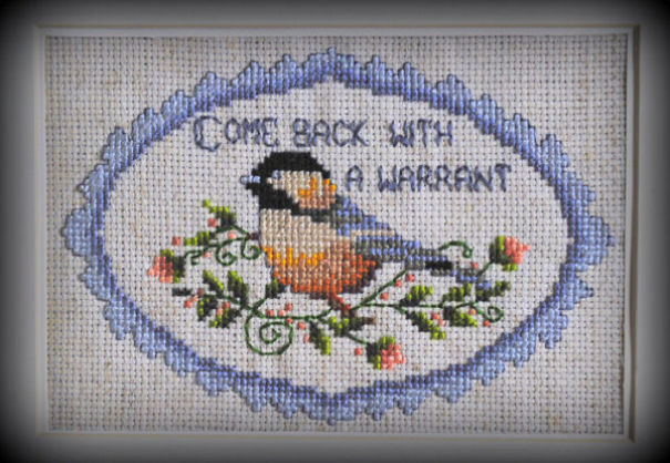 I Subvert Traditional Cross-Stitching To Create Hilarious And Colorful Works Of Art