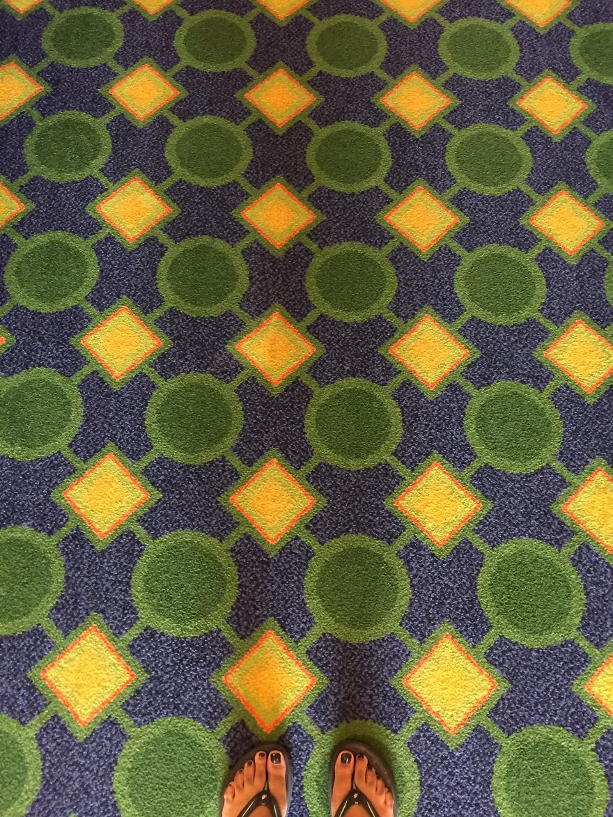 I Dabble In Photographing Ugly Carpets...seriously
