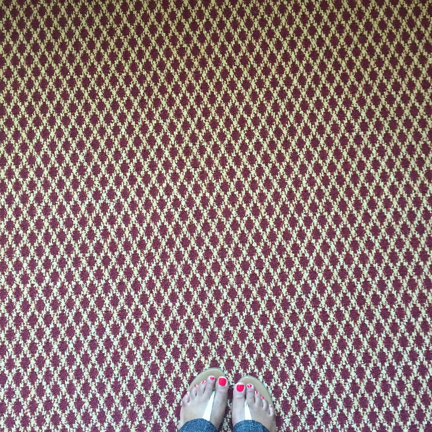 I Dabble In Photographing Ugly Carpets...seriously