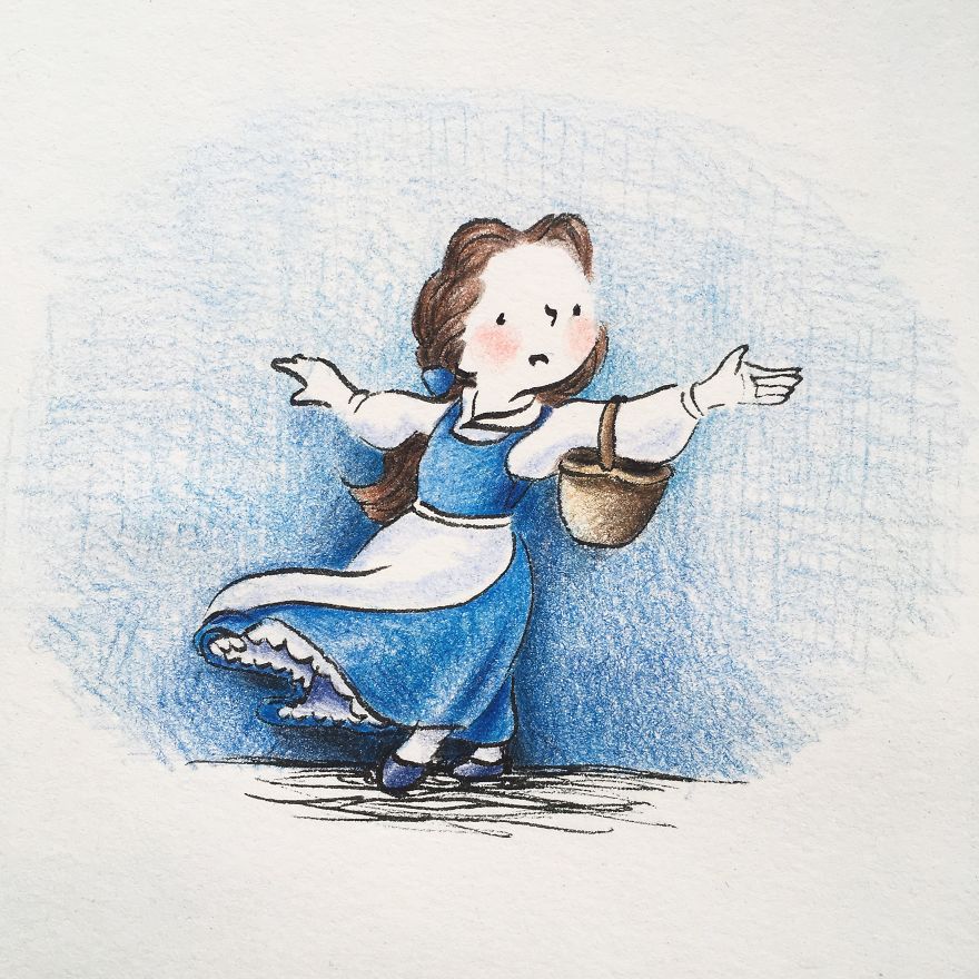 I Like To Transform Famous Characters Into My Style Of Drawing