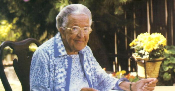 Corrie Ten Boom, Helped Many Jews Escape The Holocaust. Arrested And Imprisoned. Writer And Inspirational Speaker.