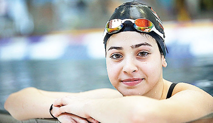 Yusra Mardini Syrian Teenage Refugee Who Swam For Hours In The Sea Pushing A Sinking Boat With Other Refugees To Safety