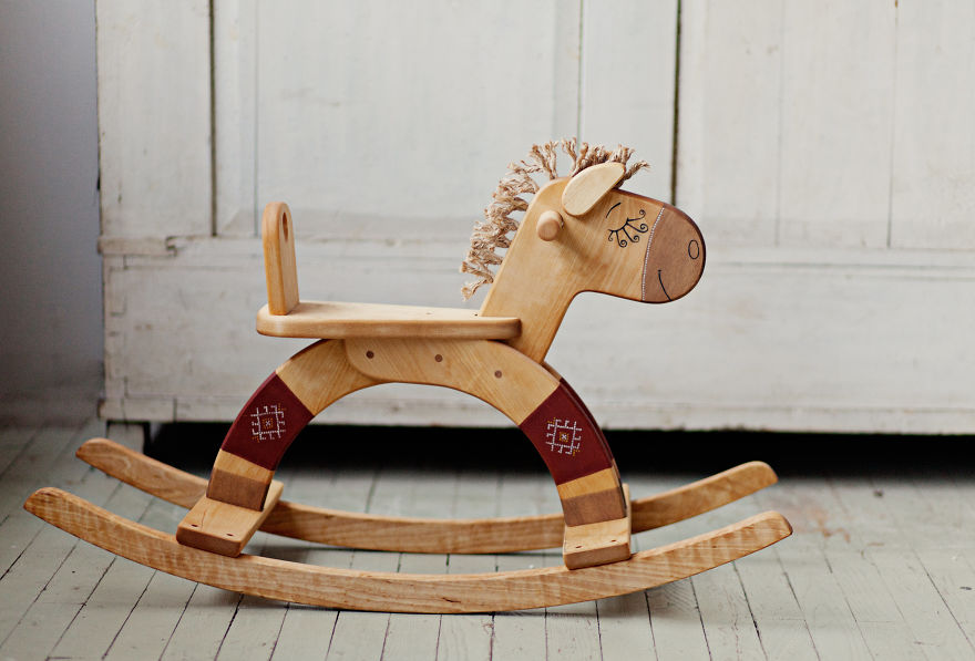 Before The Birth Of Our First Daughter, We Moved To The Countryside To Make Wooden Toys