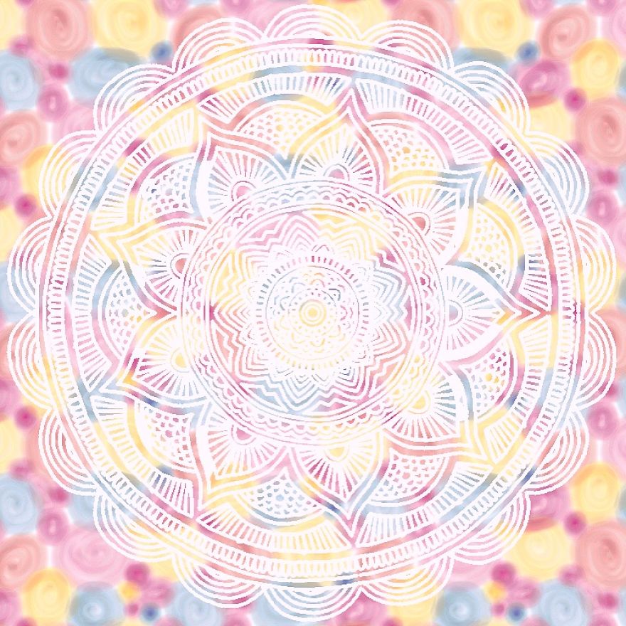 I'm Obsessed With Drawing Mandalas