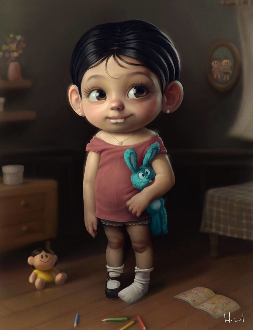 Adorable Character Illustrations By Tiago Hoisel