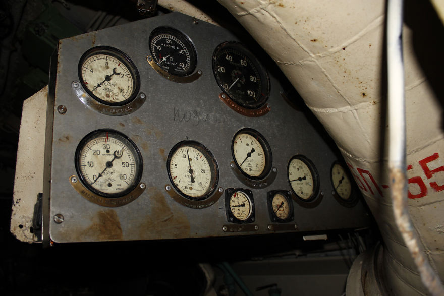 Inside Old Soviet Submarine In Amsterdam