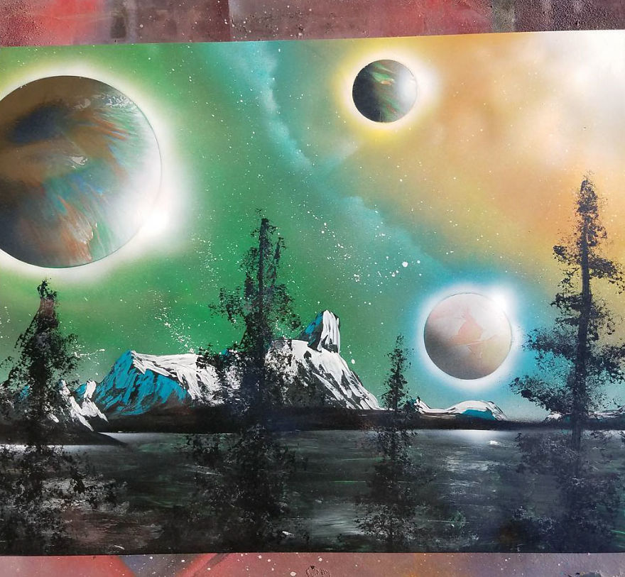 Skech ART  For all of u who miss this one  here is a tutorial how to make  PERFECT Spray Paint planet check on link down in comments  Facebook
