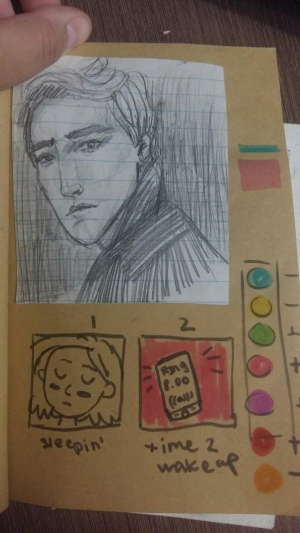 These Are My Favorite Drawings From Sketchbook And From Art School